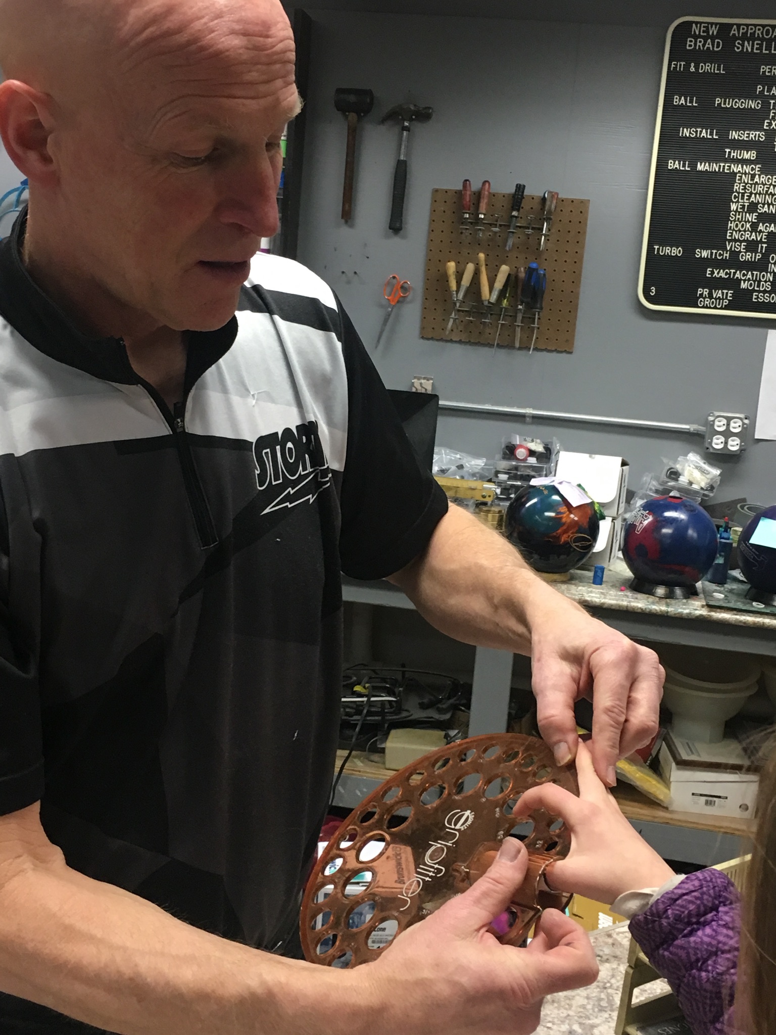 Ball Drilling New Approach Pro Shop Bowling Balls, Shoes, Bags, Lessons & More